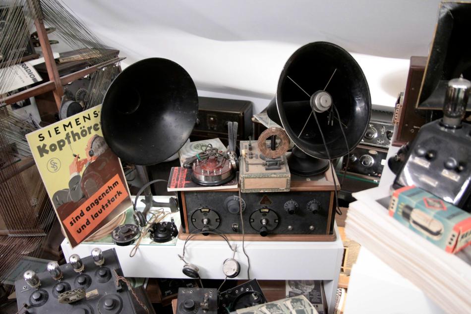Sammlung alter Radios von Jörg Chowanetz
